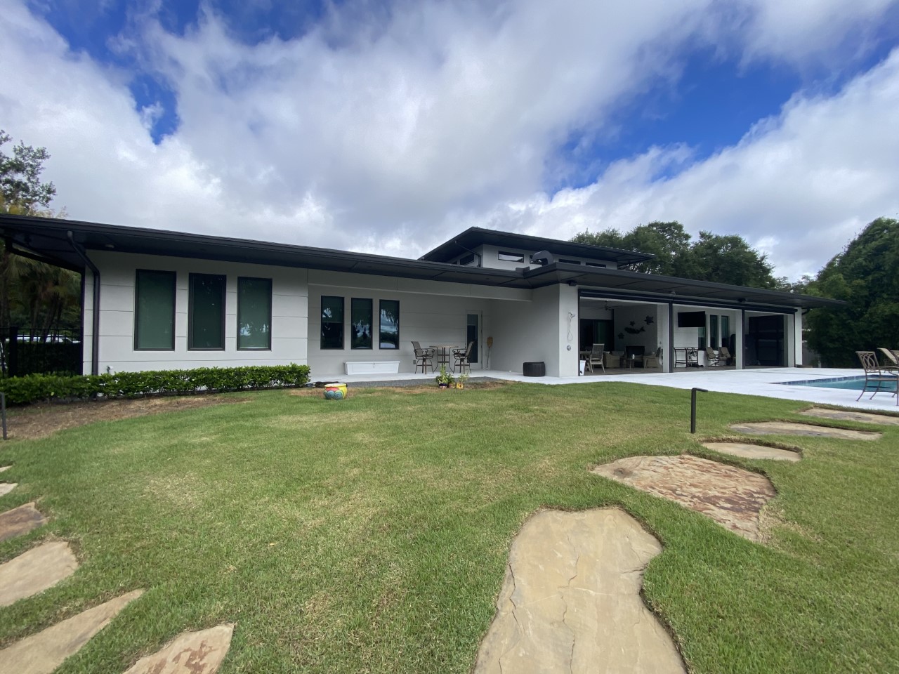 Impact Front Door Project – Florida Completed impact front door project by Storm Protection Pros