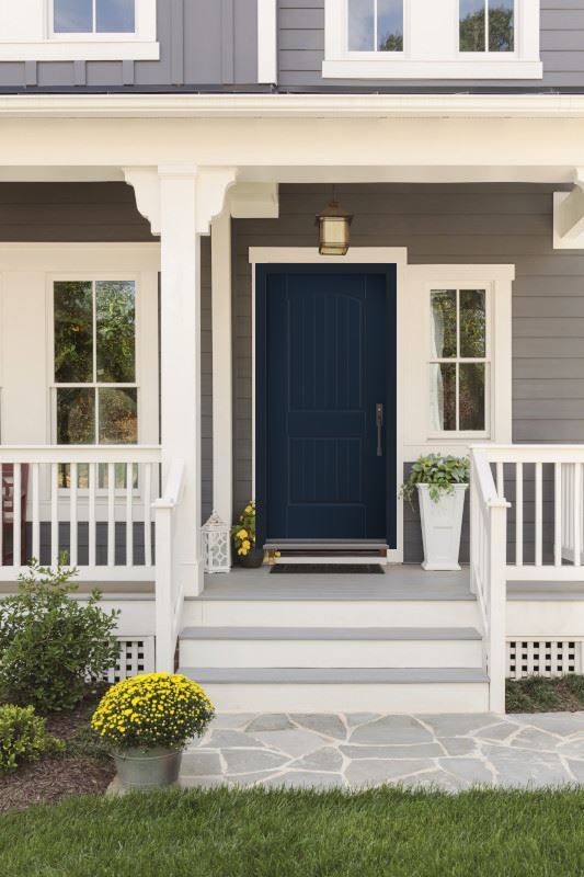 Impact Entry Door – Gulf Coast Home Impact entry door installed on a Gulf Coast Florida property